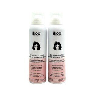 Ikoo Dry Shampoo / Foam - Color Protect & Repair 5.1 oz (pack of 2))